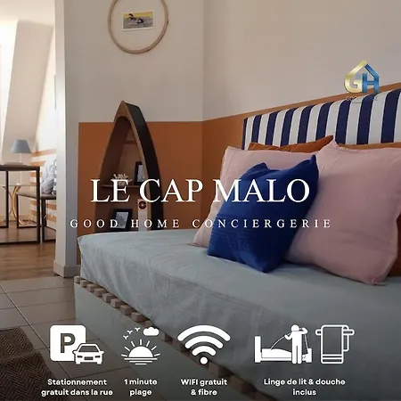 شقة Cap Malo - 1 Minute De La